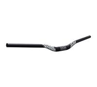 Funn Full On Mountain Bike Handlebar with Bar Clamp 31.8mm and Width 785mm, Tough and Lightweight Alloy Riser Handlebar for MTB, BMX and Road Bike, Rise 30mm MTB Handlebar (Black)