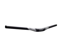 Funn Full On Mountain Bike Handlebar with Bar Clamp 31.8mm and Width 785mm, Tough and Lightweight Alloy Riser Handlebar for MTB, BMX and Road Bike, Rise 15mm MTB Handlebar (Black)