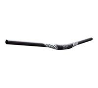 Funn Full On Mountain Bike Handlebar with Bar Clamp 31.8mm and Width 810mm, Tough and Lightweight Alloy Riser Handlebar for MTB, BMX and Road Bike, Rise 15mm MTB Handlebar (Black)