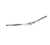Funn Full On Mountain Bike Handlebar with Bar Clamp 35mm and Width 785mm, Tough and Lightweight Alloy Riser Handlebar for MTB, BMX and Road Bike, Rise 15mm MTB Handlebar (Gray)