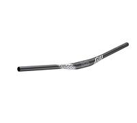 Funn Full On Mountain Bike Handlebar with Bar Clamp 35mm and Width 785mm, Tough and Lightweight Alloy Riser Handlebar for MTB, BMX and Road Bike, Rise 15mm MTB Handlebar (Black)