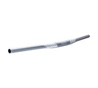 Funn Full On Riser Handlebar, 31.8mm Clamp, 810mm Wide, 7mm Rise (Grey) | Triple-butted AL6061 alloy, short backsweep, sandblasted anodized finish, for trail and enduro, MTB, BMX and road use
