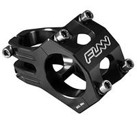 FUNN Funnduro Bicycle Stem with 31.8mm Clamp - The Ultimate Ultralight and Durable Alloy Stem for Mountain Bike and BMX Bike, Length 35mm (Black)