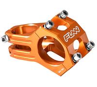 Funn Funnduro MTB Stem - 31.8mm Bar Clamp, Orange, Mountain Bike, Aluminium