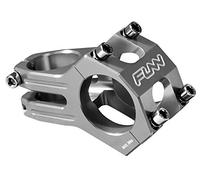 Funn Funnduro MTB Stem with 31.8mm Bar Clamp - The Ultimate Ultralight and Tough Alloy Bicycle Stem for Mountain Bike and BMX Bike, Length 60mm stem (Gray)