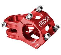 Funn Funnduro MTB Stem with 35mm Bar Clamp - The Ultimate Ultralight and Tough Alloy Bicycle Stem for Mountain Bike and BMX Bike, Length 45mm stem (Red)