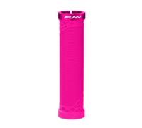 Funn Hilt Mountain Bike Handlebar Grips With Single Lock On Clamp, Lightweight And Ergonomic Bicycle Handlebar Grips with 22 mm Inner Diameter, Unique Patterned Bicycle Grips For MTB/BMX (Pink)
