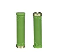 Funn Hilt JR Mountain Bike Handlebar Grips With Single Lock On Clamp, Bicycle Handlebar Locking Grips with 19 mm Inner Diameter, Short Bicycle Grips For Youth, Girls and Boys (Green)