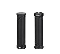 Funn Hilt JR Mountain Bike Handlebar Grips With Single Lock On Clamp, Bicycle Handlebar Locking Grips with 19 mm Inner Diameter, Short Bicycle Grips For Youth, Girls and Boys (Black)