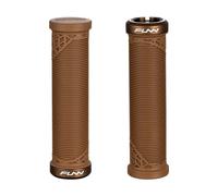 Funn Hilt Junior Lock On MTB Handlebar Grip For Childrens Bikes Brown