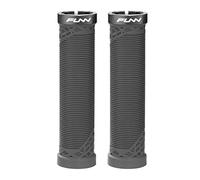 Funn Hilt Mountain Bike Handlebar Grips With Single Lock On Clamp, Lightweight And Ergonomic Bicycle Handlebar Grips with 22 mm Inner Diameter, Unique Patterned Bicycle Grips For MTB/BMX (Black)