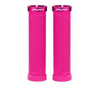 Funn Hilt MTB Bike Grips with Single Lock On Clamp (Pink)