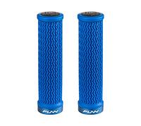 Funn Holeshot MTB Bike Grips with Single Lock On Clamp | soft-compound rubber, hardened end section, reinforced palm zone, 31mm outer diameter, for larger hands, BMX use
