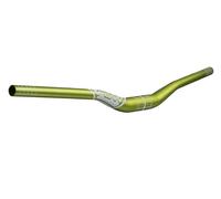 Funn Kingpin Riser Handlebar, 35mm Clamp, 785mm Wide, 30mm Rise (Green)