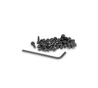 Funn Pedal Pins and Nuts for Taipan and Taipan S, M3 Thread, 25 Pairs | metal replacement traction hardware, matched studs and fasteners, restores worn grip