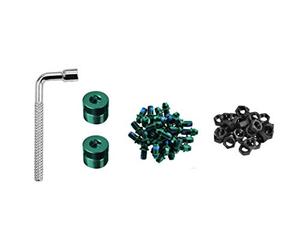 Funn Pedal Pins Studs for Black Magic Pedals (Green)