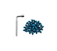 Funn Pedal Pins Studs for Mamba, Ripper, Python, Bigfoot (Blue)