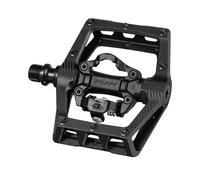 Funn Ripper2 Mountain Bike Clipless Pedals,Single Sided Clip Compact Platform Mountain Bike Pedals, Compatible with SPD Cleats, 9/16" CrMo Axle Bicycle Pedals (Black)