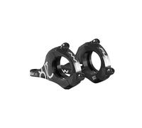 Funn RSX Mountain Bike Direct Mount Bike Stem with 31.8mm Bar Clamp, 2 Pieces Lightweight Split Design for Dual Crown Forks, Adjustable Extension 45-50mm with 20mm Rise (Black)