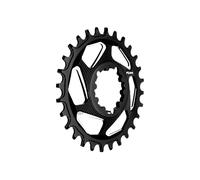 Funn Solo Dx 6 Mm Offset Chainring 28t Black