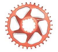 FUNN SOLO DX mechanical chainring blue 34T