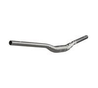 Funn Speedrun Junior MTB Handlebar, 31.8mm Clamp, 19mm Bar End (Grey) | Triple-butted AL6061 alloy, 20mm rise, 680mm width, trimmable ends, four 22.2mm adapter rings for controls, XC fit