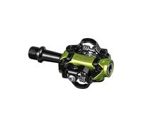 Funn Tactic Clip-In Pedals, Compatible with SPD Cleats, XC Race Pedals for MTB (Green)