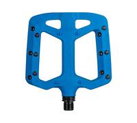 Funn Taipan Glass Fiber Reinforced Thermoplastic Bike Pedals with 9/16-inch CrMo Axles and Shin-Friendly Pins for MTB/BMX/Urban/Gravel Riding (Blue)