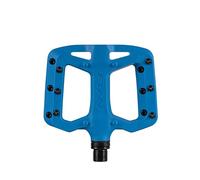 Funn Taipan S Glass Fiber Reinforced Thermoplastic Bike Pedals with 9/16-inch CrMo Axles for MTB/BMX/Urban/Gravel Riding, Suitable for Youth, Kids and Young Riders (Blue)