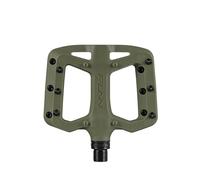 Funn Taipan S Plastic MTB Flat Pedals, CrMo Axle | glass fibre reinforced thermoplastic, 14mm body, 4 molded plus 6 replaceable alloy pins per side, for BMX, urban and gravel