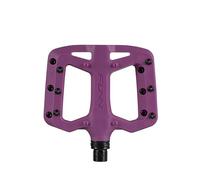 Funn Taipan S Plastic MTB Flat Pedals, CrMo Axle | glass fibre reinforced thermoplastic, 14mm body, 4 molded plus 6 replaceable alloy pins per side, for BMX, urban and gravel