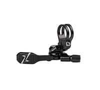 Funn UpDown Mountain Bike Dropper Seatpost 4 Way Mount CNC Remote Lever kit fits Both External and Internal Routing droppers, Smooth Action Easy-to-Use (Black)