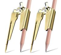 Funnaura 2 Pack Compass Drawing, 8 Inch Scribe Tool, for Drawing Circles, Woodworking, Metalworking, and Leather Work