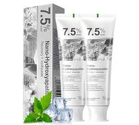 FunnAura 2 Pcs Nano Hydroxyapatite Toothpaste, Gentle Whitening and Sensitive Teeth Care, Long Lasting Fresh Breath