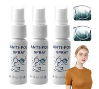 FunnAura 3 Pcs Glasses Cleaner Anti Fog Spray for Swimming Goggles Glass and Anti Fog Car