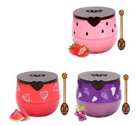 FunnAura 3 Pcs Honey Pot UK Lip Balm, Bee Balm with Stick