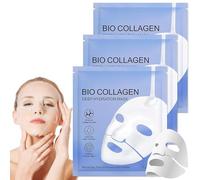 Funnaura 3PCS Bio-Collagen Real Deep Mask, Hydrating Collagen Face Mask Overnight