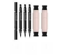 FunnAura 6 Pcs Eyeliner Stamp Set, Double Ended Winged Liner Stamps, Waterproof Long Lasting Eyeliner Stamp Pen