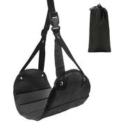 FunnAura Foot Hammock for Flight, Portable Adjustable Airplane Foot Hammock for Leg Rest