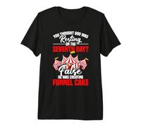 Funnel Cake Crew Carnival Country Fair Creating Funnel Cake Premium T-Shirt