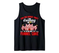 Funnel Cake Lover Fair Carnival Country Dreaming Funnel Cake Tank Top