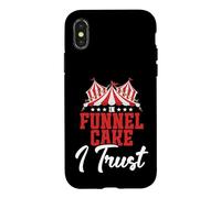 Funnel Cake Maker Circus Fair Festival I Trust Funnel Cake Case for iPhone X/XS