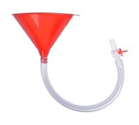 Funnel For Drinking - Sealing Valve Leak Proof Drinkware, Flexible Hose Party Accessory, Chugging Contest Supply, Festive Backyard Celebration Gear | Group Activity Men Couples Women Students Teens