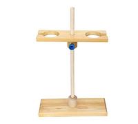 Funnel Rack ,Beautifully Laboratory Accessories Small Wooden Funnel Holder ,Wooden Funnel Holder Funnel Stand Funnel Holder Funnel Rack 2 Hole Funnel Stand for Laboratory
