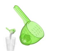 Funnel Scoop,Scoops for Powder,Convenient Measuring Scoop,Clear Scoops for Powder,Reusable Plastices Scoop,Protein Scoop,Multipurpose Dog Food Scoop Measure,Multi-Functional Kitchen Tool for Powder