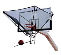 Funnel-shaped Basketball Hoop Rebounder Net,180° Rotating Chute Rebounder Net Return System, Rebounder Attachment For Ball Shot Trainer