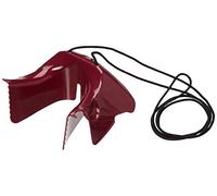Funnel Shoe Horn AKA Foot Back-Friendly Ergonomic Shoehorn for Easy Hands-Free Shoe Donning, Shoe Horn for Seniors with adjustable lanyard Made in U.S.A. by Insightful Products, Magenta Plum,