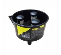 Funnel Type Oil-Water Separator Filter for Gasoline and Kerosene - 3/4 Filter Elements - Blue, Black, Yellow(With 3filter element)