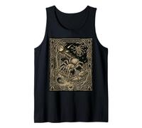 Funnel Web Tarot Card Celestial Constellation Tank Top