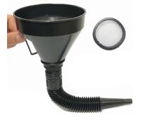 Funnels for Automotive Use, Tool Set Wide Mouth Funnel Car Accessories, Flexible Automotive Tools with Detachable Filter, Replacement Parts for Auto Truck Motorcycle